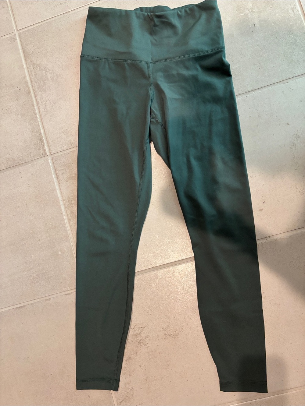 90 Degree By Reflex Dark Green High-Waist Leggings